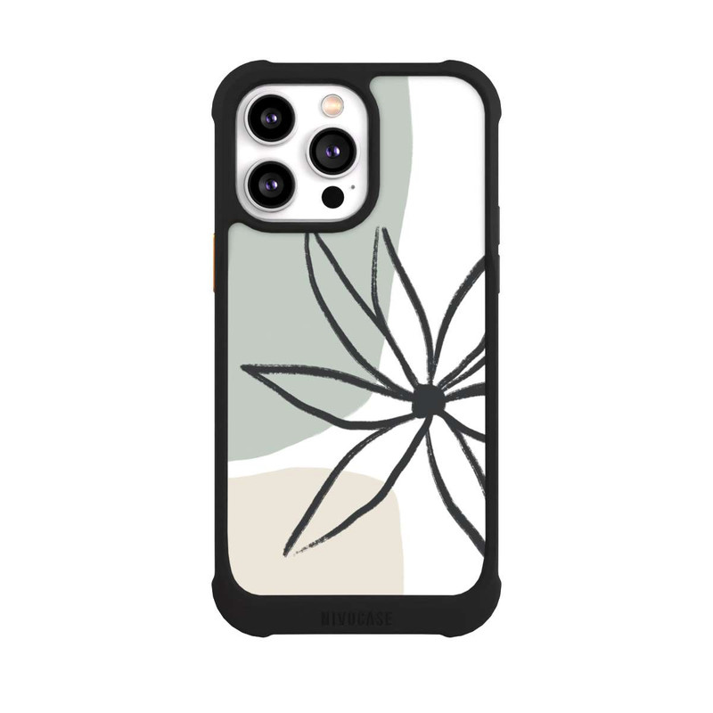 iPhone 14 Pro Max NIVOmax Blume Minze und Sahne