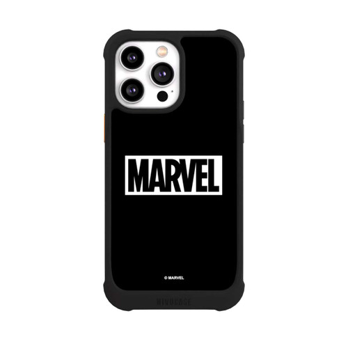 Apple iPhone 14 Pro Max NIVOmax Marvel Logo Black