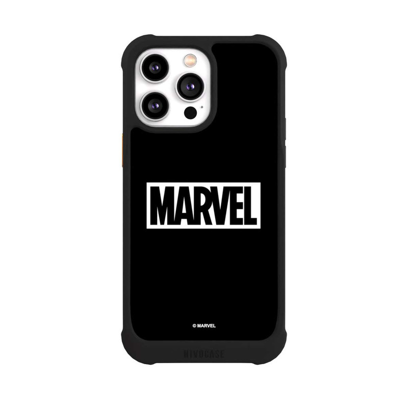 iPhone 14 Pro Max NIVOmax Marvel Logo Black