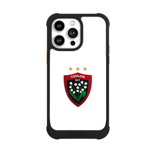 Apple iPhone 14 Pro Max NIVOmax Logo RC Toulonnais Blanc