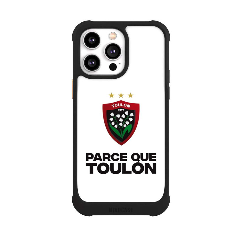 iPhone 14 Pro Max NIVOmax RC Toulonnais Blanc