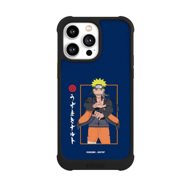 iPhone 14 Pro Max NIVOmax Naruto Kampfposition Blau