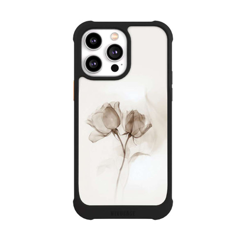 Apple iPhone 14 Pro Max NIVOmax Braune Rose Blume Nebel