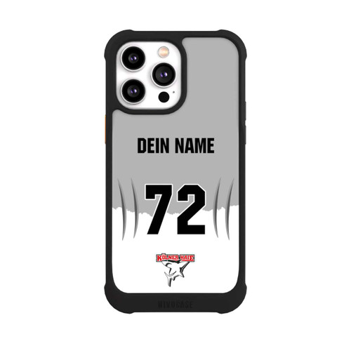 Apple iPhone 14 Pro Max NIVOmax Kölner Haie Trikotmotiv Personalisierbar