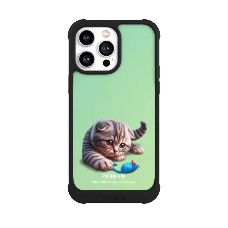 iPhone 14 Pro Max NIVOmax Playing Cat with Mouse