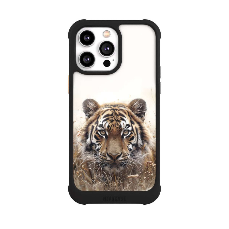iPhone 14 Pro Max NIVOmax Hunting Tiger Grasses