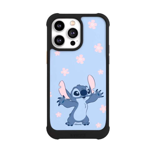 Apple iPhone 14 Pro Max NIVOmax Stitch Pastel Flowers Blue