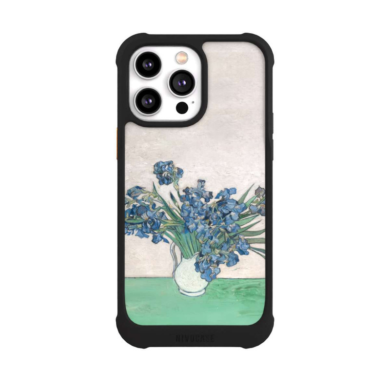 iPhone 14 Pro Max NIVOmax Irises, by Vincent Van Gogh
