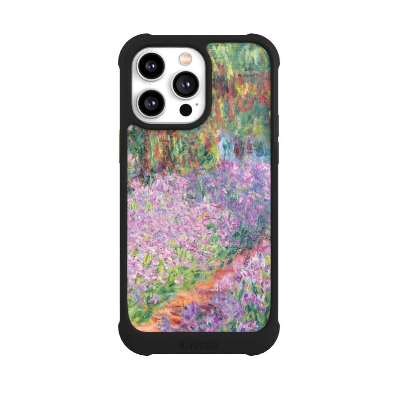 iPhone 14 Pro Max NIVOmax The Artists Garden at Giverny by Claude Monet