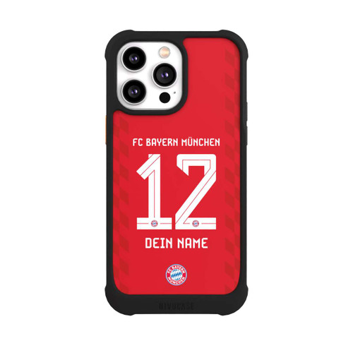 Apple iPhone 14 Pro Max NIVOmax FC Bayern München Trikot Personalisierbar 25-26