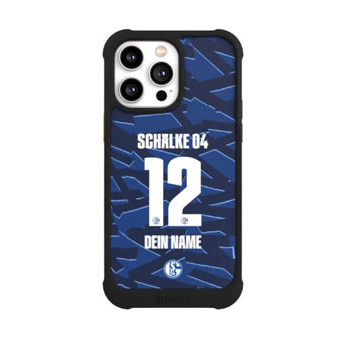 Apple iPhone 14 Pro Max NIVOmax Schalke 04 Trikot Personalisierbar 25-26