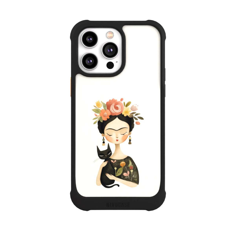 iPhone 14 Pro Max NIVOmax Mexikanische Ikone und Katze