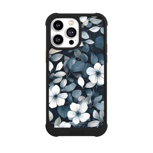 Apple iPhone 14 Pro Max NIVOmax Blaue Negativblumen mit KI