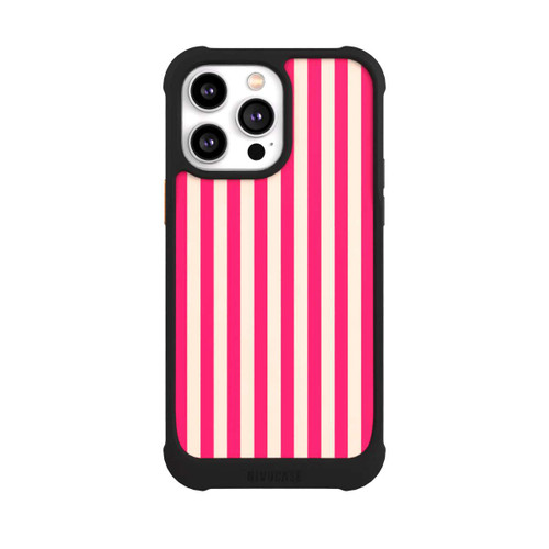 Apple iPhone 14 Pro Max NIVOmax Stripes Red Popcorn Look