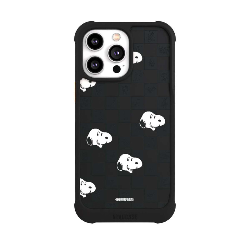 iPhone 14 Pro Max NIVOmax Snoopy Checked Pattern