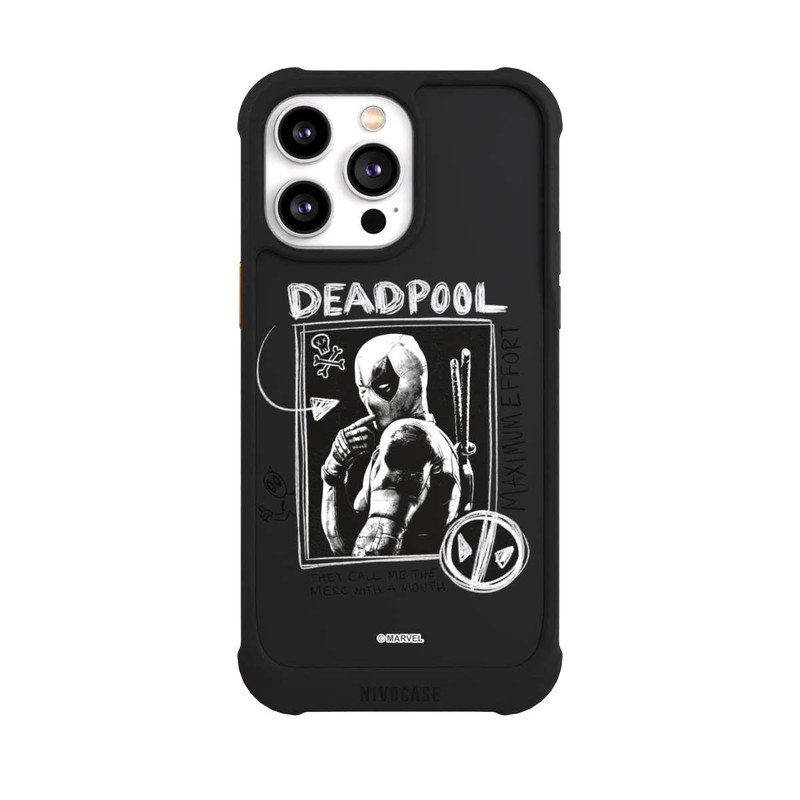 iPhone 14 Pro Max NIVOmax Deadpool Transparent