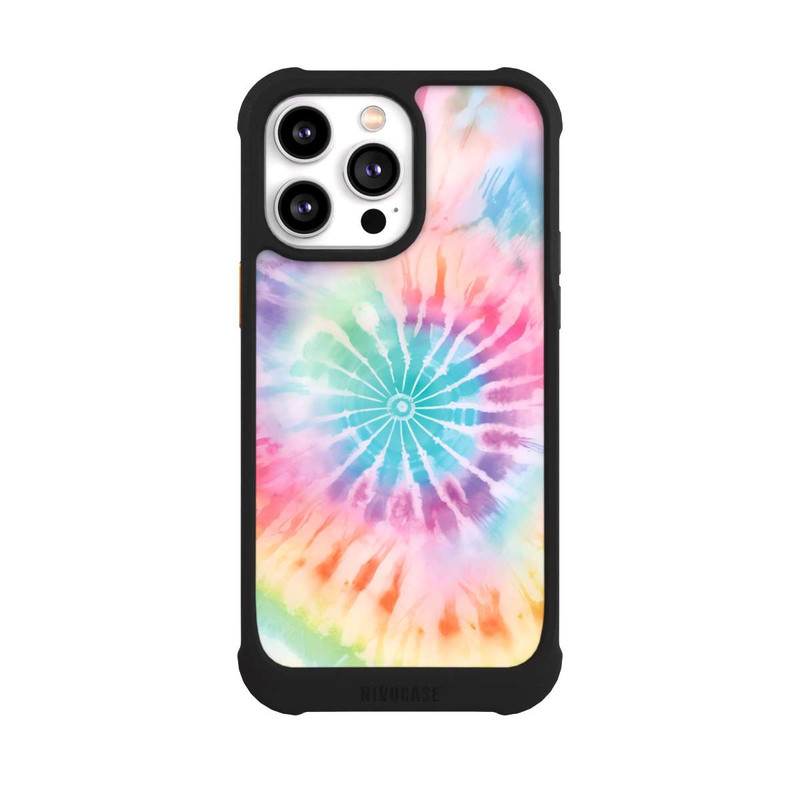 iPhone 14 Pro Max NIVOmax Rainbow Color Tie Dye 