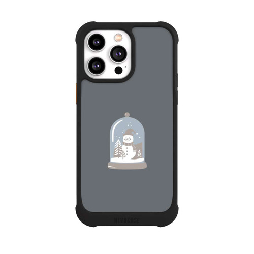 Apple iPhone 14 Pro Max NIVOmax Minimalist Snow Globe with Snowman