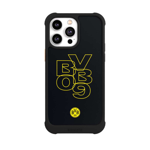 Apple iPhone 14 Pro Max NIVOmax BVB09 Gelb Schwarz