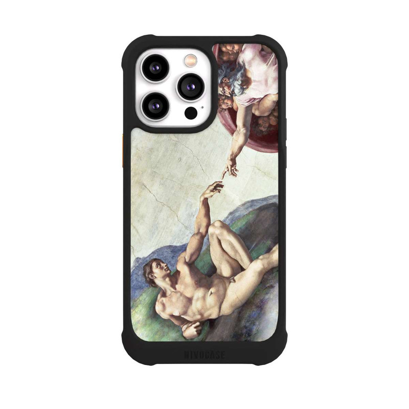 iPhone 14 Pro Max NIVOmax Michelangelo Buonarroti Création d'Adam
