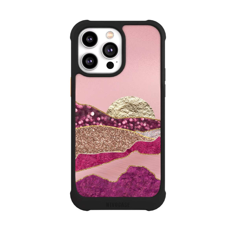 iPhone 14 Pro Max NIVOmax Glamour Landscape Rosegold
