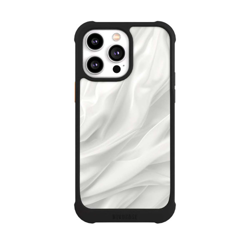 Apple iPhone 14 Pro Max NIVOmax Weiße Seidenmatte Textur mit KI