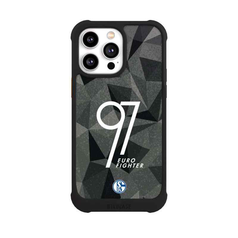 iPhone 14 Pro Max NIVOmax S04 Eurofighter 97 grau