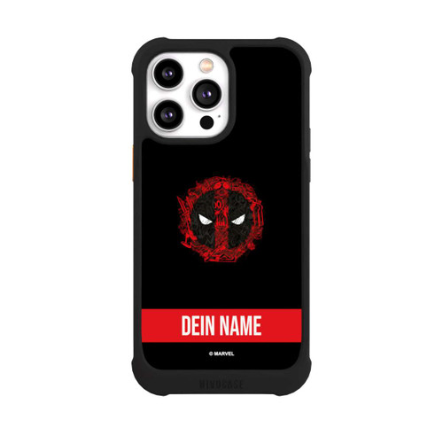 Apple iPhone 14 Pro Max NIVOmax Deadpool Logo Personalisierbar