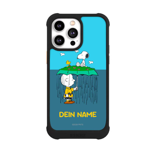 Apple iPhone 14 Pro Max NIVOmax Charlie Brown Regen Personalisierbar
