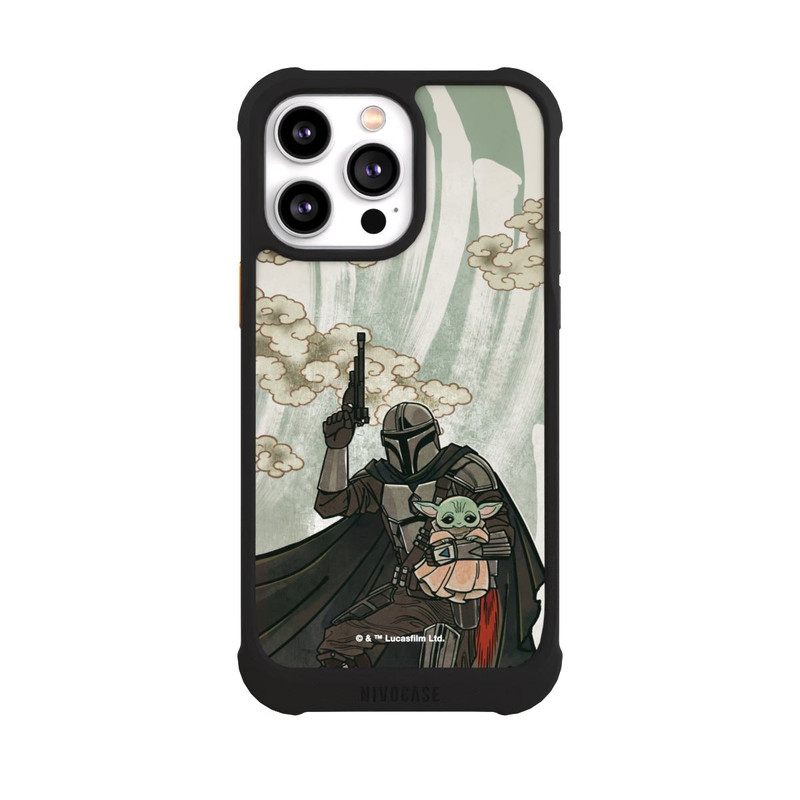iPhone 14 Pro Max NIVOmax Mandalorian and Child style japonais