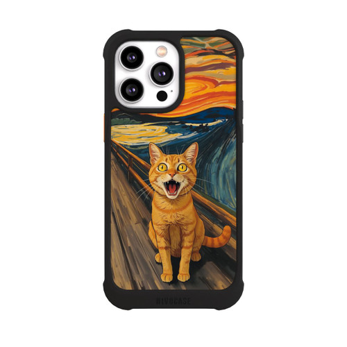 Apple iPhone 14 Pro Max NIVOmax Der Schrei der Katze mit KI