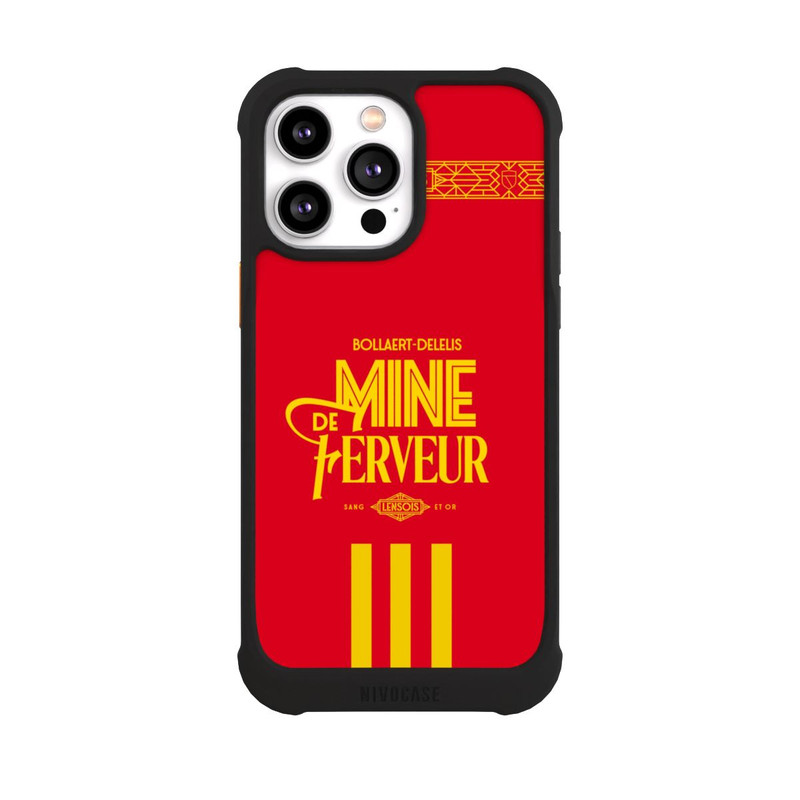iPhone 14 Pro Max NIVOmax RC Lens Mine de Ferveur rouge