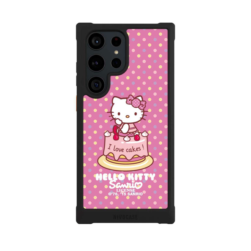 Galaxy S23 Ultra NIVOmax Hello Kitty - I Love Cakes