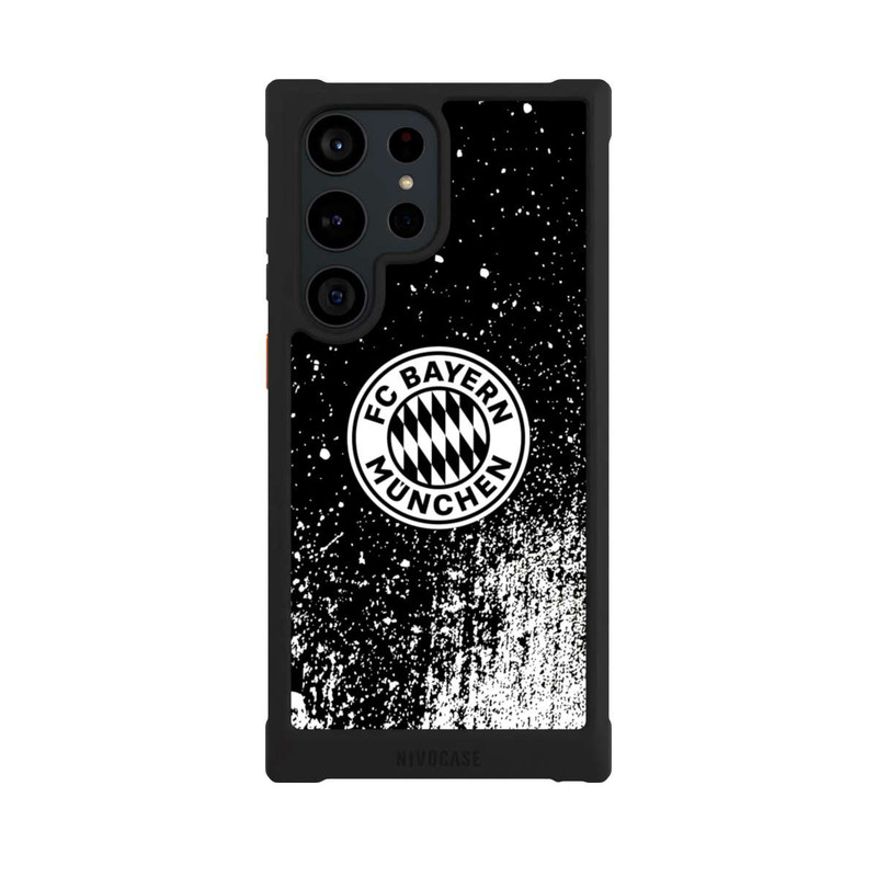 Galaxy S23 Ultra NIVOmax Splatter Schwarz - FCB