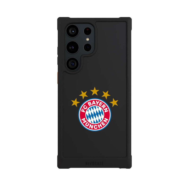 Galaxy S23 Ultra NIVOmax FCB Logo mit Sterne - ohne Hintergrund