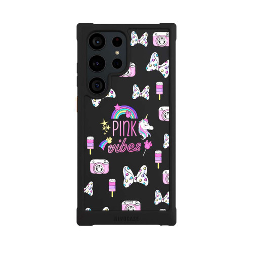 Samsung Galaxy S23 Ultra NIVOmax Pink Vibes Transparent