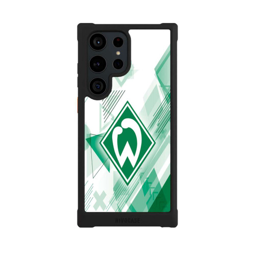 Samsung Galaxy S23 Ultra NIVOmax Weiße Grafikelemente - Werder Bremen