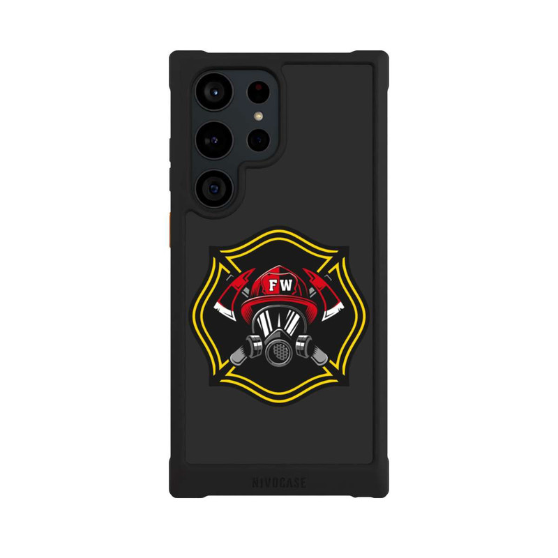 Galaxy S23 Ultra NIVOmax Feuerwehr Wappen