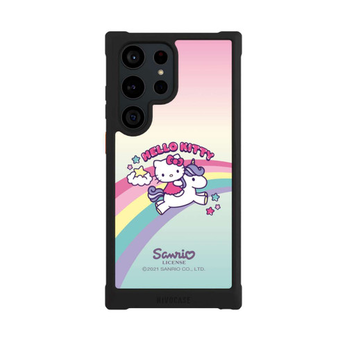 Samsung Galaxy S23 Ultra NIVOmax Hello Kitty Regenbogen 
