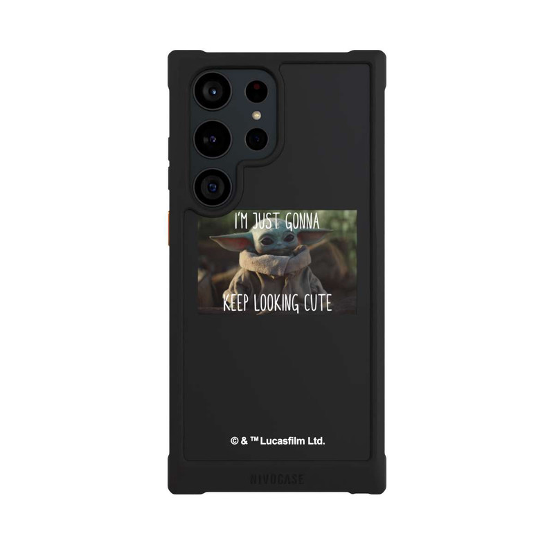 Galaxy S23 Ultra NIVOmax Star Wars The Child Cute Transparent