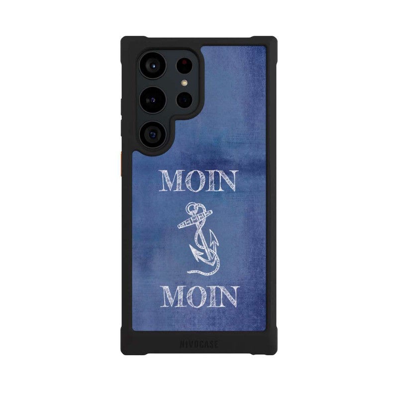 Galaxy S23 Ultra NIVOmax Moin Anker grunge blau
