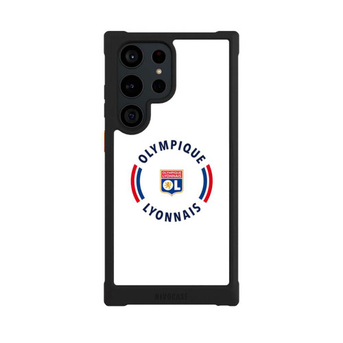 Samsung Galaxy S23 Ultra NIVOmax OL Logo Blanc