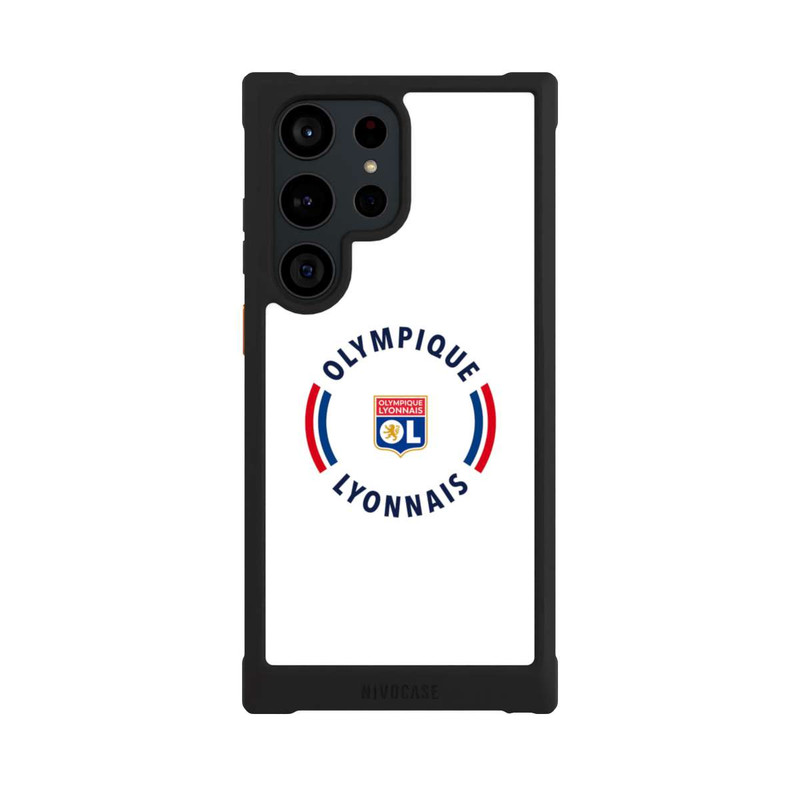 Galaxy S23 Ultra NIVOmax OL Logo Blanc