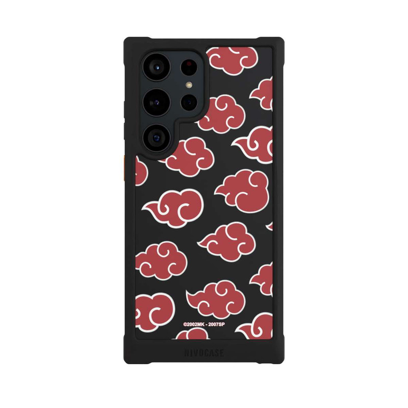 Galaxy S23 Ultra NIVOmax Akatsuki Pattern Transparent