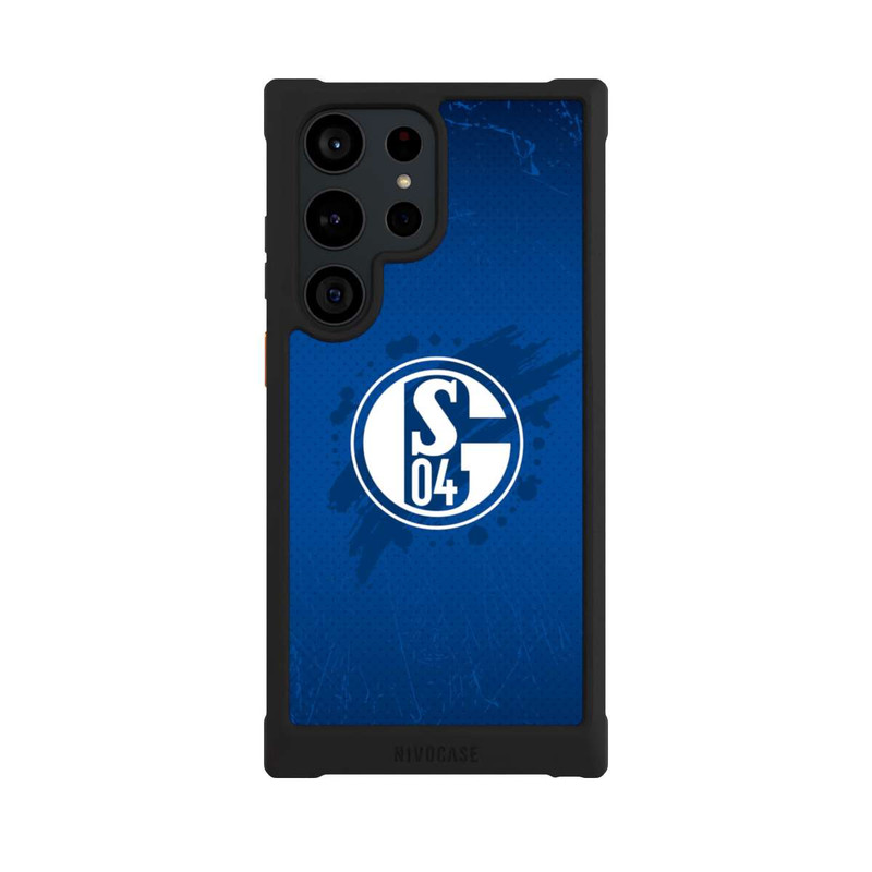 Galaxy S23 Ultra NIVOmax Schalke 04 Farbe Fleck Blau