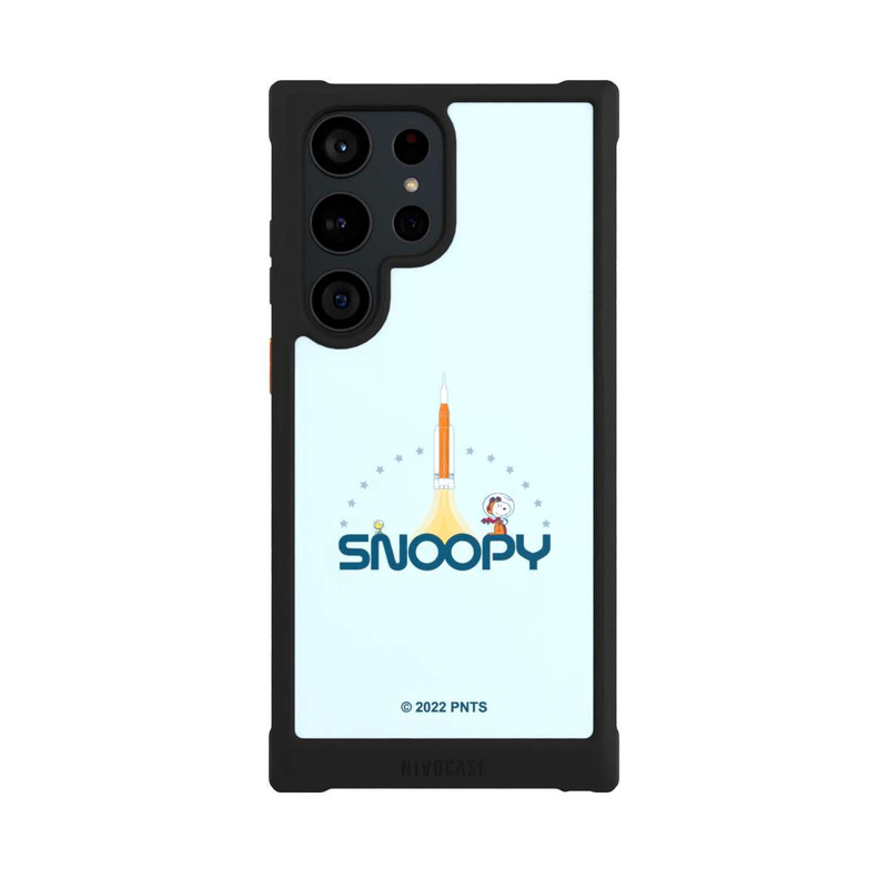 Galaxy S23 Ultra NIVOmax Snoopy Weltraum Traveller Rakete