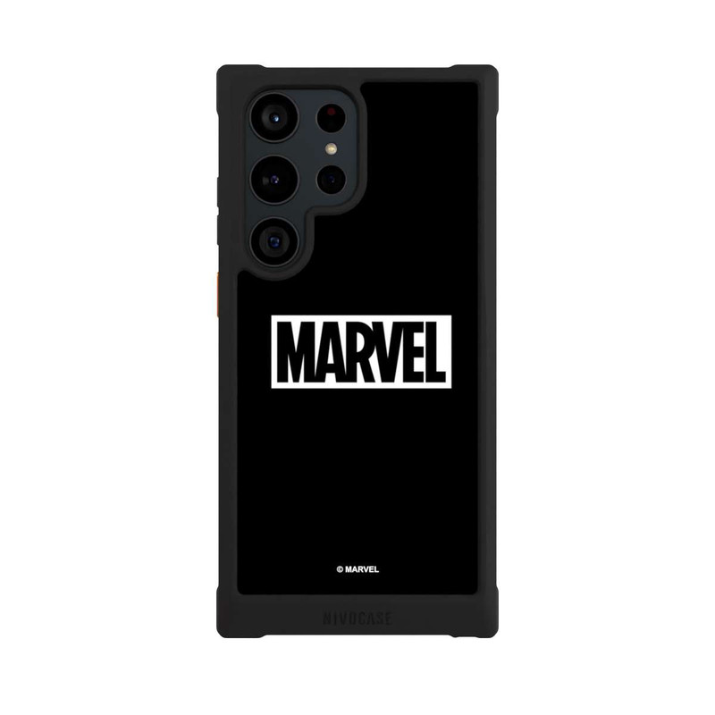 Galaxy S23 Ultra NIVOmax Marvel Logo Black