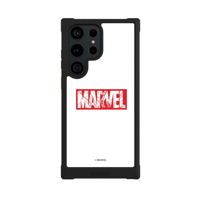Galaxy S23 Ultra NIVOmax Marvel Logo Crushed