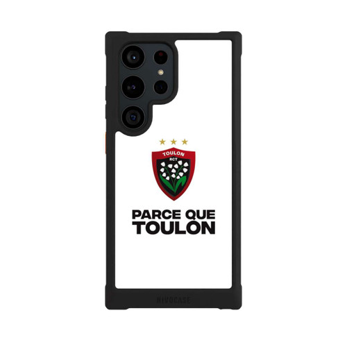 Samsung Galaxy S23 Ultra NIVOmax RC Toulonnais Blanc