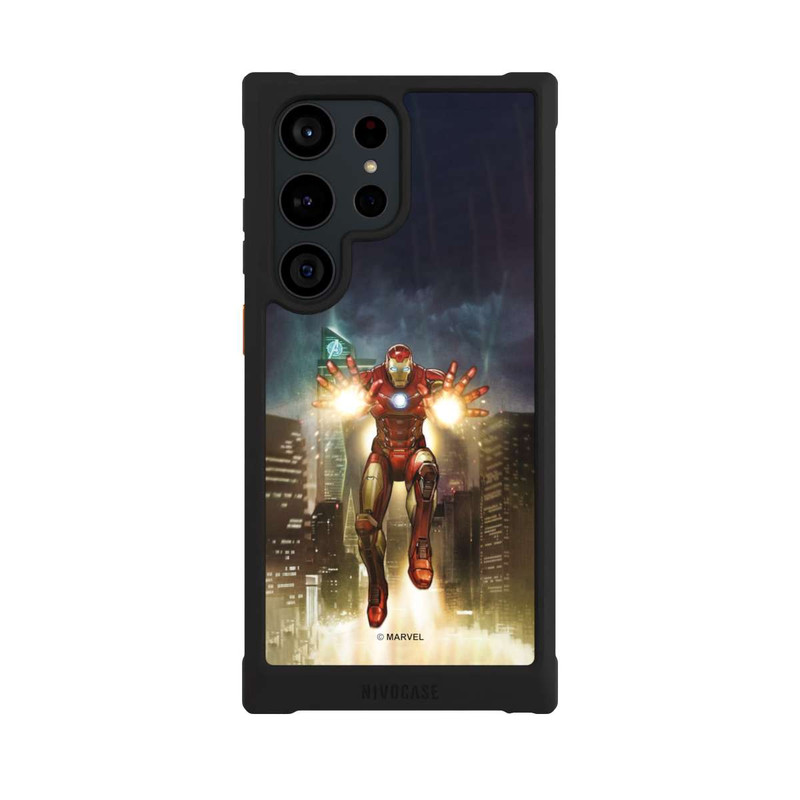 Galaxy S23 Ultra NIVOmax Iron Man Flying